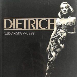 Large hardcover Marlene Dietrich book
